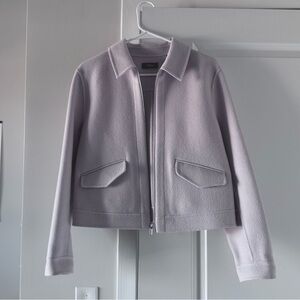 (NWOT) Theory Women's Light Purple Bomber Jacket
